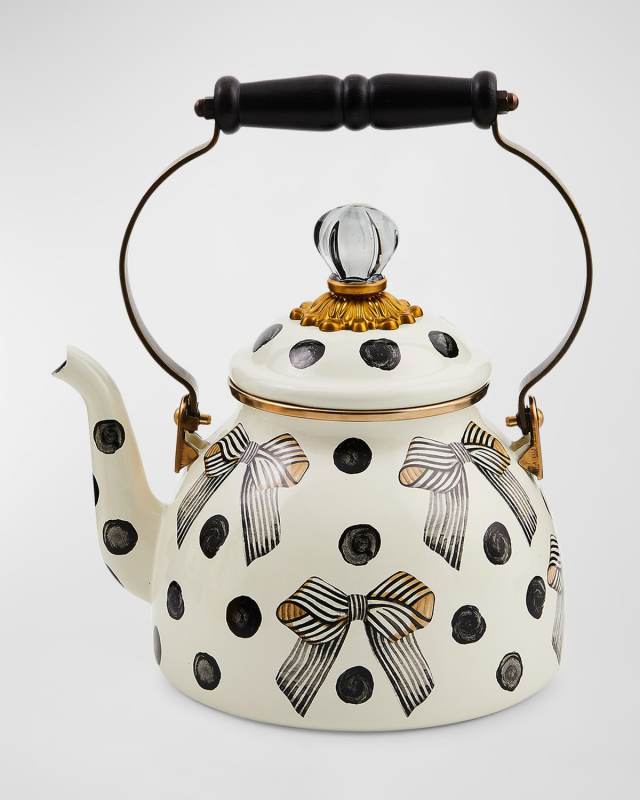Pretty As A Bow 2-Quart Tea Kettle